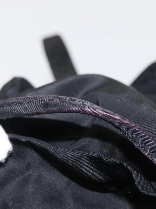 PRADA Backpack Nylon Black Silver main image 12